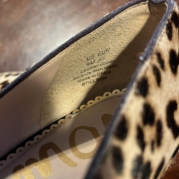 Sam Edelman leopard print heels, 9m - Picture 12 of 15